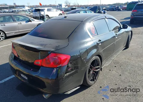 2013 Infiniti G37X from USA, damaged, VIN JN1CV6AR6DM359241